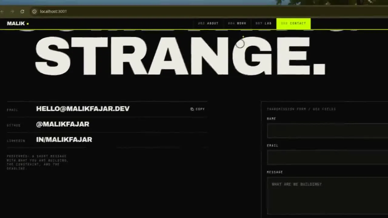 Image-Website generated by Opus 5-3